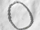 925 GA Italy Rope Chain Bracelet $15.00