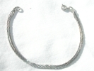 Sterling Silver Three Strand Bracelet $12.00