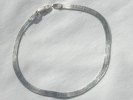925 Italy Silver Snake Chain Bracelet $10.00