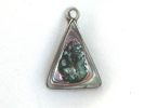 925 Silver Abalone Charm $9.95