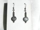 Agate Linear Drop Hook Earrings $9.95