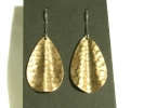 Fashion Brass Dangle Hook Earrings $4.95