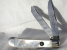 Hen & Rooster Mother Of Pearl Trapper $89.95