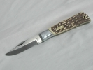 Japan Vanadium Stainless Slide Button Lockback Knife $19.95