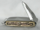 USA Faux Bone Folding Knife $3.00