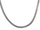 925 Silver Diamond Cut Herringbone Chain Necklace $29.95