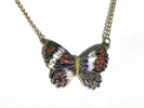 Gold Butterfly Pendant Necklace $7.95