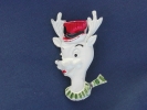 Beatrix Reindeer Christmas Brooch $4.95