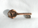 Copper Key Brooch $4.95