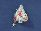Mother Mary White Christmas Tree Brooch $9.95