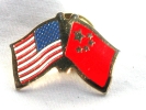 usa china world flag friendship pin $4.98