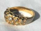 Vintage 18K GE Gold Nugget Ring $10.00