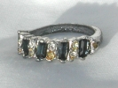 Vintage 18K GE Sapphire Ring $10.00