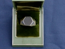 925 Silver Mexico Black Onyx Ring $20.00