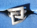 925 ND Silver Linked Ring $10.00