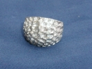 925 Silver Nugget Ring $10.00