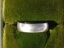 925 Silver Wedding Band Ring $10.00